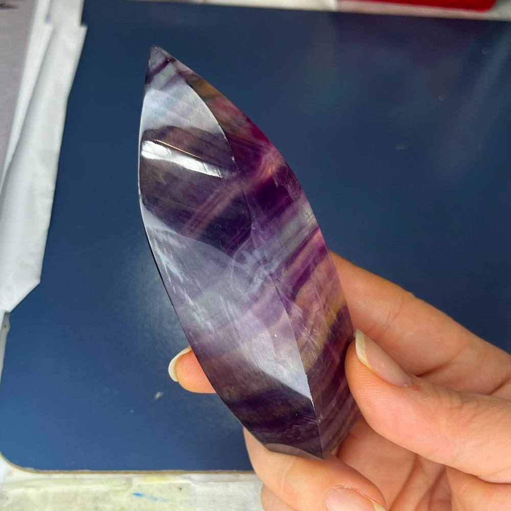 Rainbow Fluorite Flame